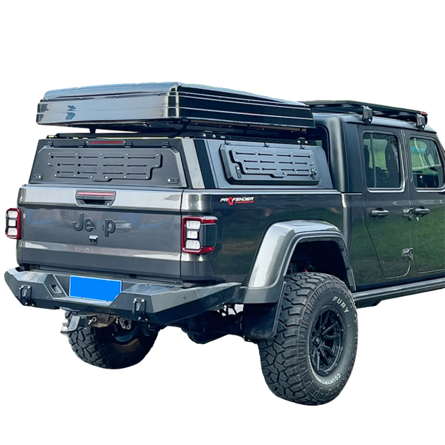 Low profile Ute tub Canopy